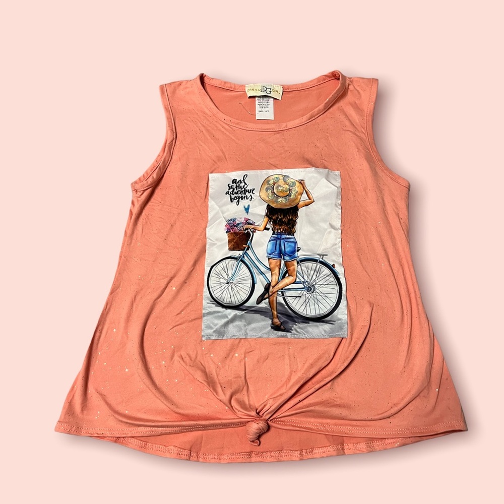 Dream Girl Chic blouse for girls size 14/16 in soft fabric.